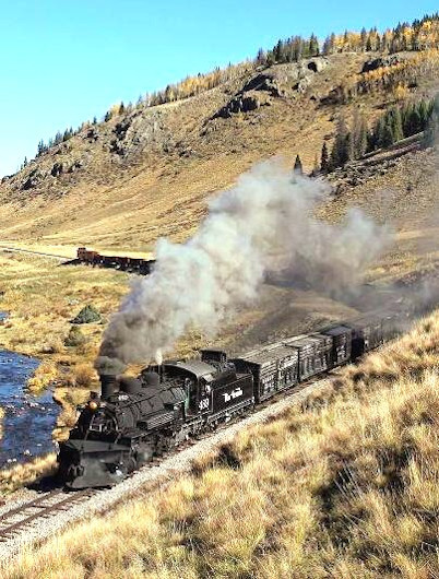 Durango-Silverton Narrow Gauge photographers Steam Charter