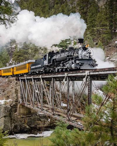 Durango-Silverton Narrow Gauge photographers Steam Charter