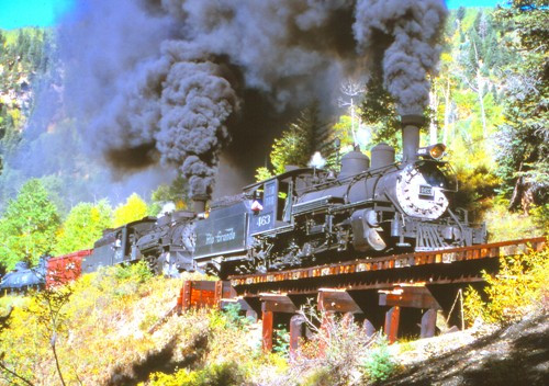 Durango-Silverton Narrow Gauge photographers Steam Charter