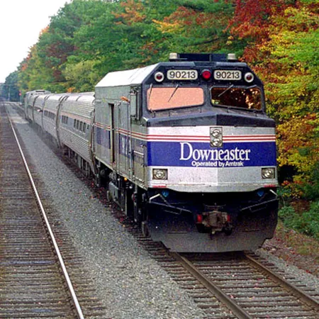 New England Trains And Fall Colors