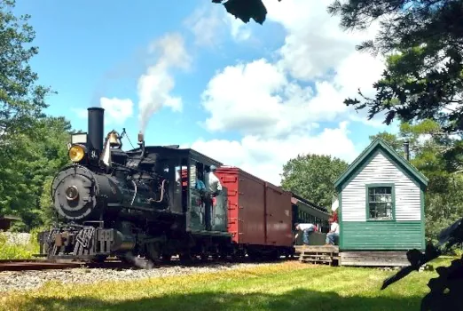 New England Trains And Fall Colors