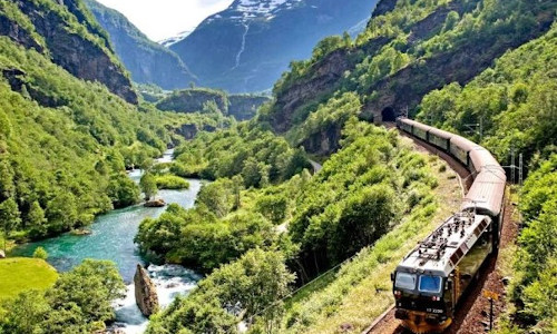 Norway Rails And Fjords