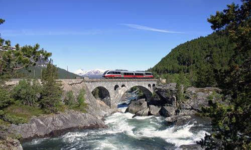 Norway Rails And Fjords