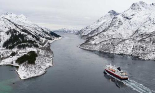 Norway Winter By Water And Rail