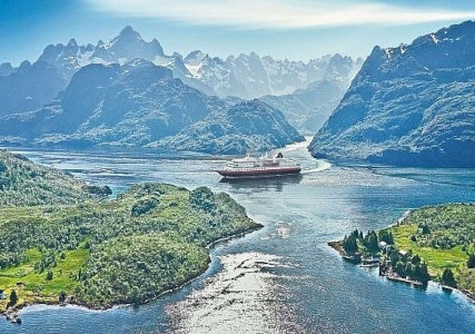 Norway Winter By Water And Rail