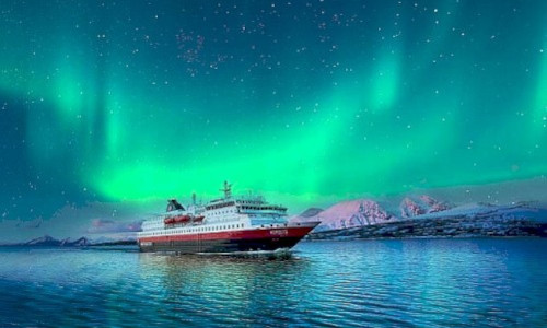 Norway Winter By Water And Rail