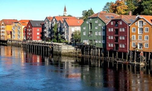 Norway Winter By Water And Rail