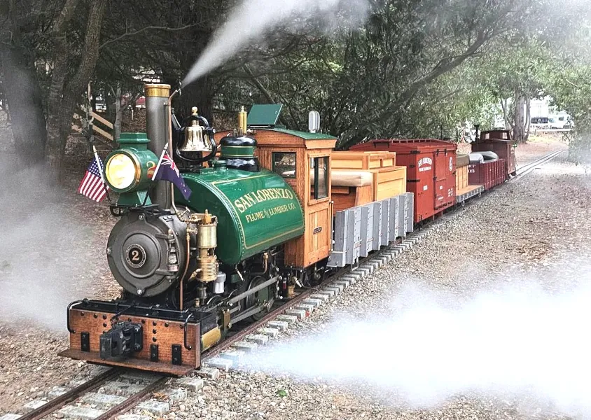 San Luis Obispo Calafornia Rail Adventure