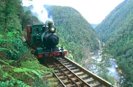 Tasmania By Rail, road And River